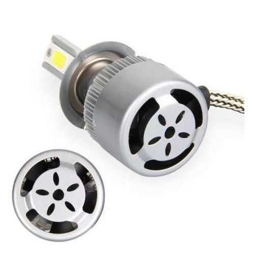 Комплект led 36w 7600lm диодни 2бр. крушки h1 h4 h7 h11 hb3 hb4 12v