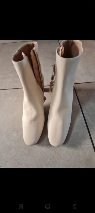 Botine superba piele Uterque
