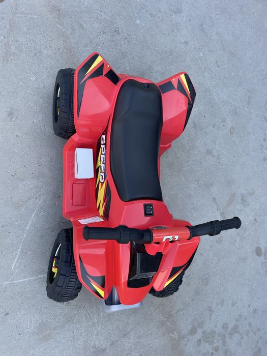 Atv electric copii Nichiduta Speed 1 Red 25 W, Acumulator 6V 4.5Ah
