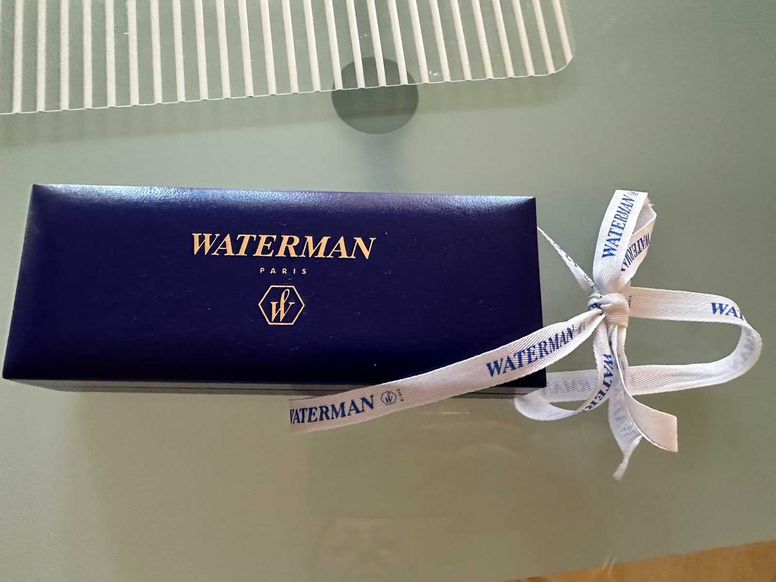 Химикалка Waterman Hémisphère Stainless Steel GT, подаръчна кутия