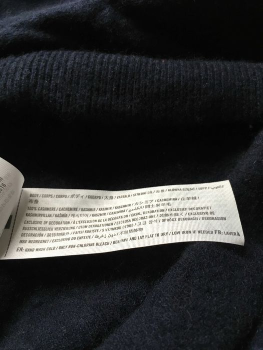 Abercrombie&Fitch 100% кашмир тъмно син XXL