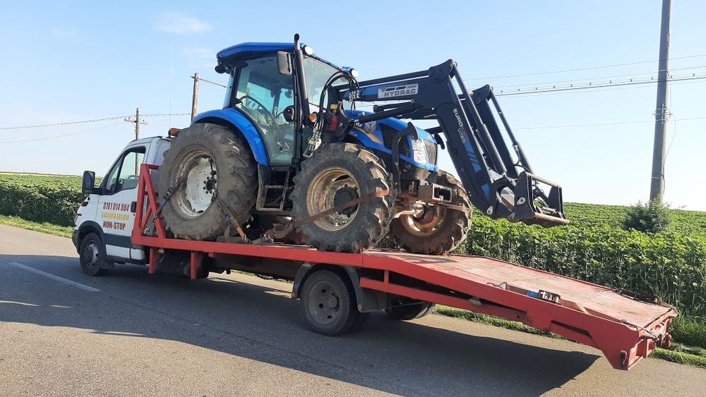 Tractari auto platformă auto slatina