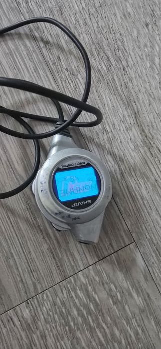 Sharp walkman MiniDisc Recorder Made in Japan + Telecomandă LCD