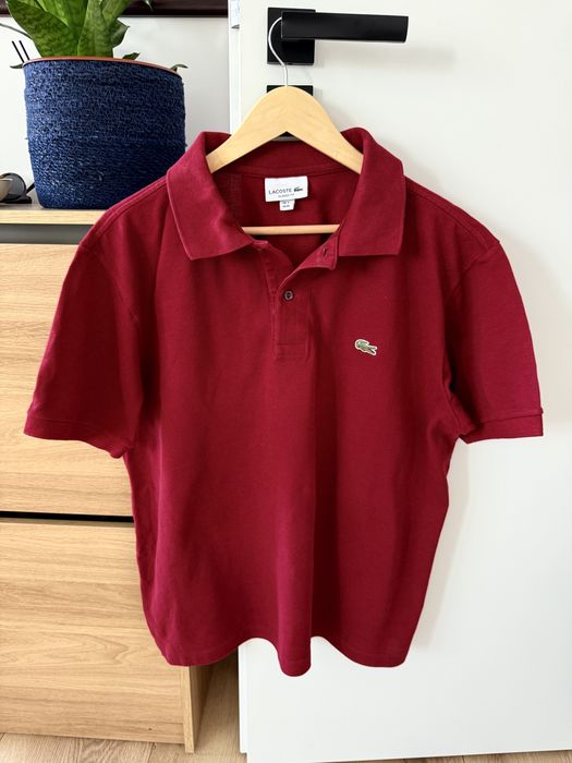 Tricou Polo LACOSTE Visiniu Burgundy Barbati | Marime XL (7)