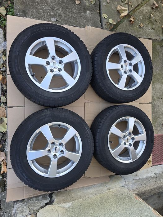 215 65 R 16 jante aliaj cu cauciucuri de iarna DOT 2017 ~ 5 x 108 ET50