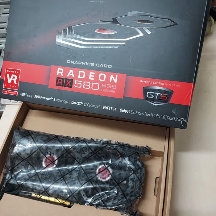 Placa Video XFX RX580 8gb.