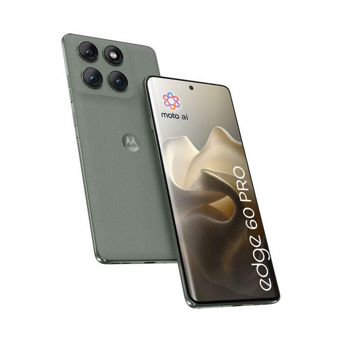 MOTOROLA EDGE 60 PRO Pantone Shadow (Green) с 24 месеца гаранция