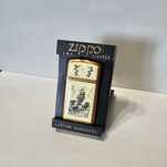 ZIPPO Limited Edition - Ceramic Scrimshaw - Brass Slim - NEW