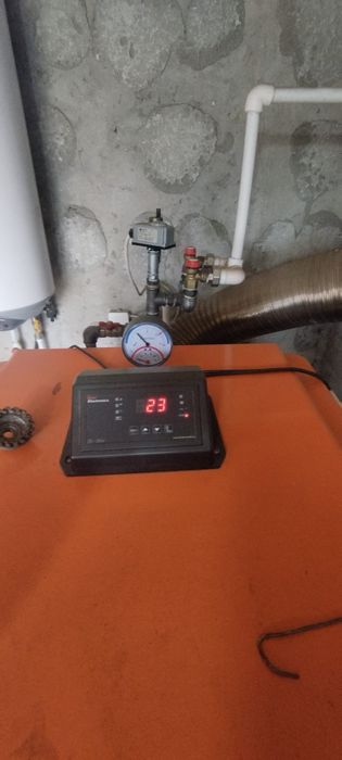 Centrala pe lemne ,cărbuni  Ferroli 40kw