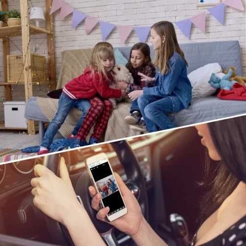 Camera Spion WI-FI Ascunsa in Ceas de Birou TSS-CB03, Full HD 5MP