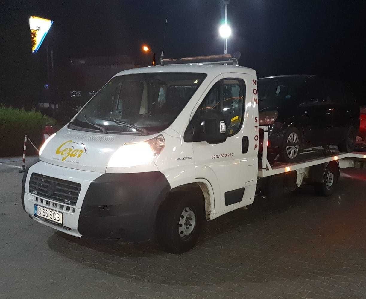 platforma auto Fiat Ducato, Tractari auto Iasi , legal 1300kg utili