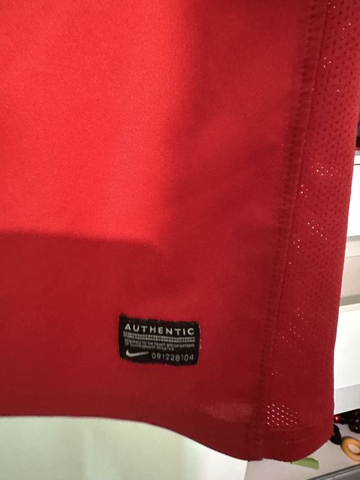 Tricou copii fotbal NIKE Dri-Fit marimea 147-158 cm (12-13 ani)