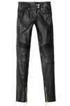 Balmain for H&M-Pantaloni piele naturală