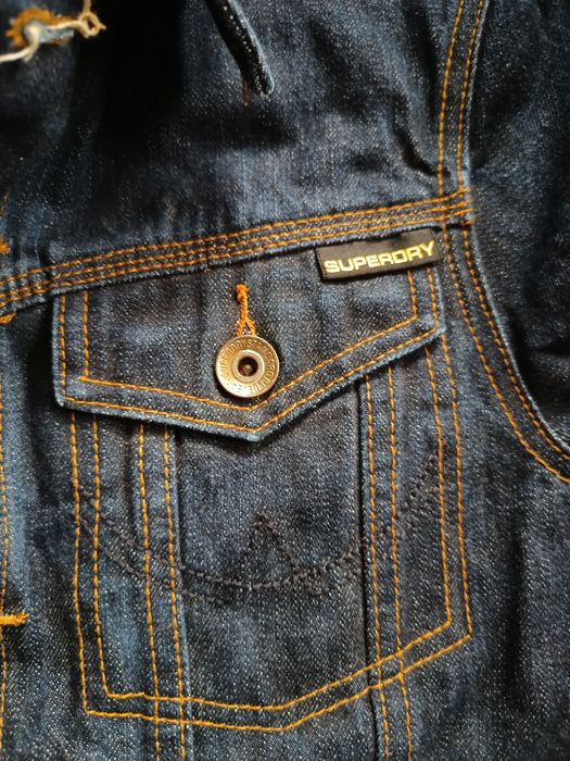 Geacă blugi Superdry, bărbați