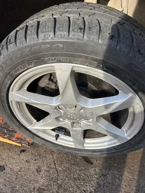 245/45/17 зимни гуми Pireli ДОТ 1823 джанти 5х112/17" за Audi, VW, VAG