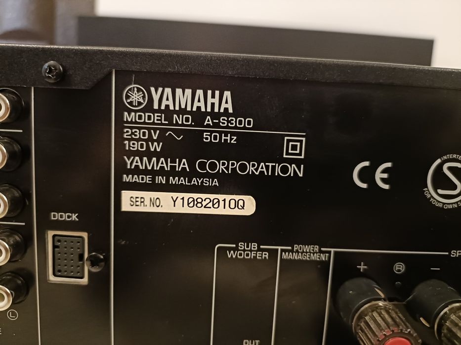 Yamaha AS 300, amplificator stereo 2x100W,  sunet extraordinar!