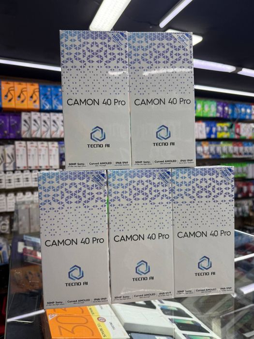 Tecno CAMON 40 Pro New Skidka +Garantiya