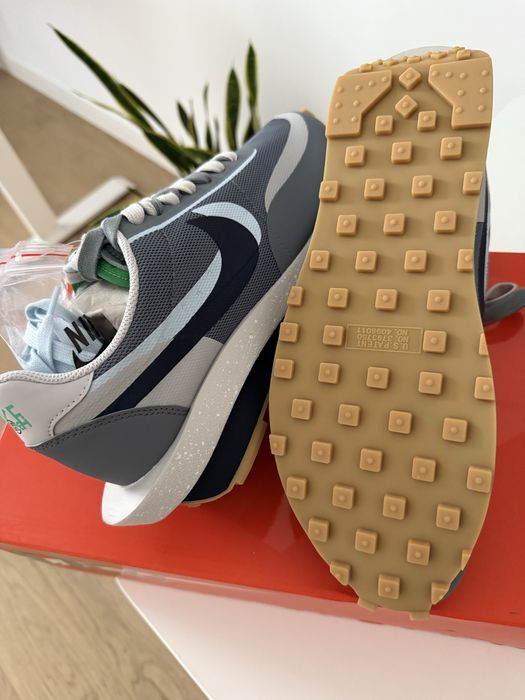 Nike LD Waffle sacai x CLOT Kiss of Death 2 Cool Grey US10.5 EUR44.5