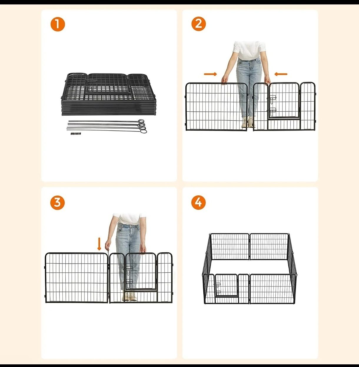 Tarc interior/exterior pentru animale de companie