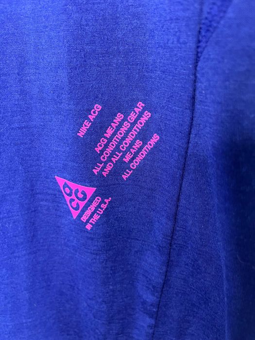 NikeLab ACG Royal Blue T-Shirt Мъжка Тениска