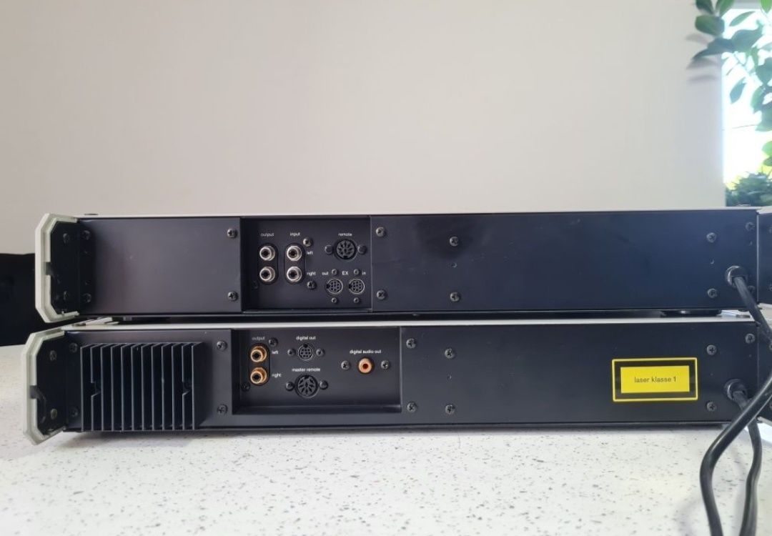 Casetofon deck Braun C4 și cd player Braun CD5