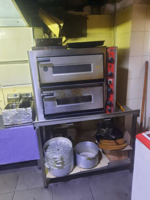 Пицца печь рабочая