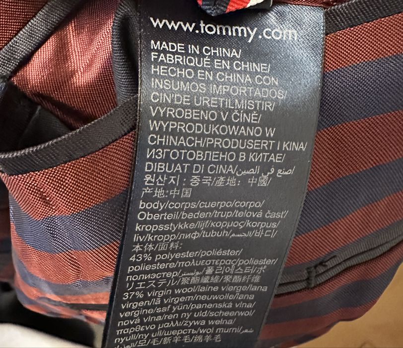 Sacou toamna tommy hilfiger