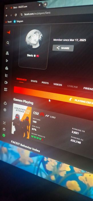 Faceit 10 lvl / Аккаунт Фейсит 10 Лвл