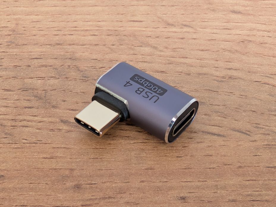 USB Type-C переходник угловой 90⁰