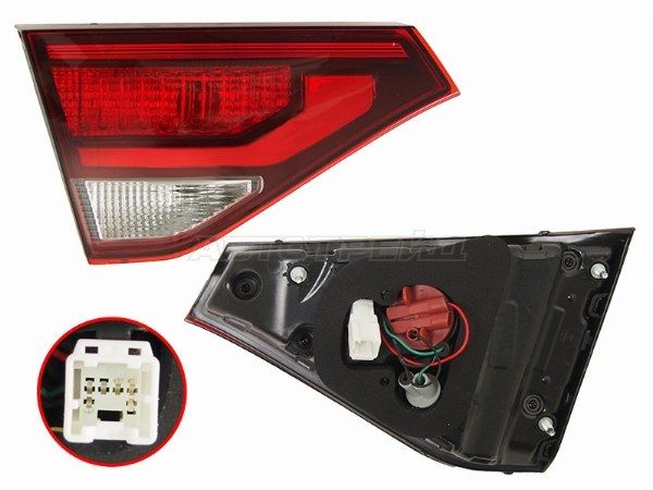 Фонарь в крышку багажника Kia Rio x-line