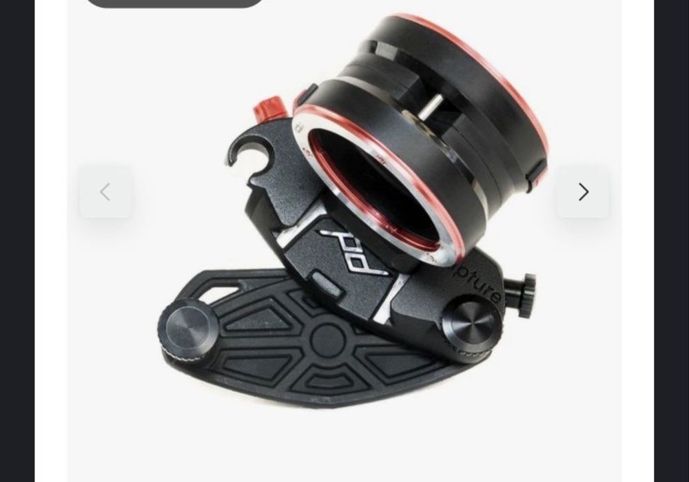 Kit prindere curea peak design capture lens canon E + curea aparat