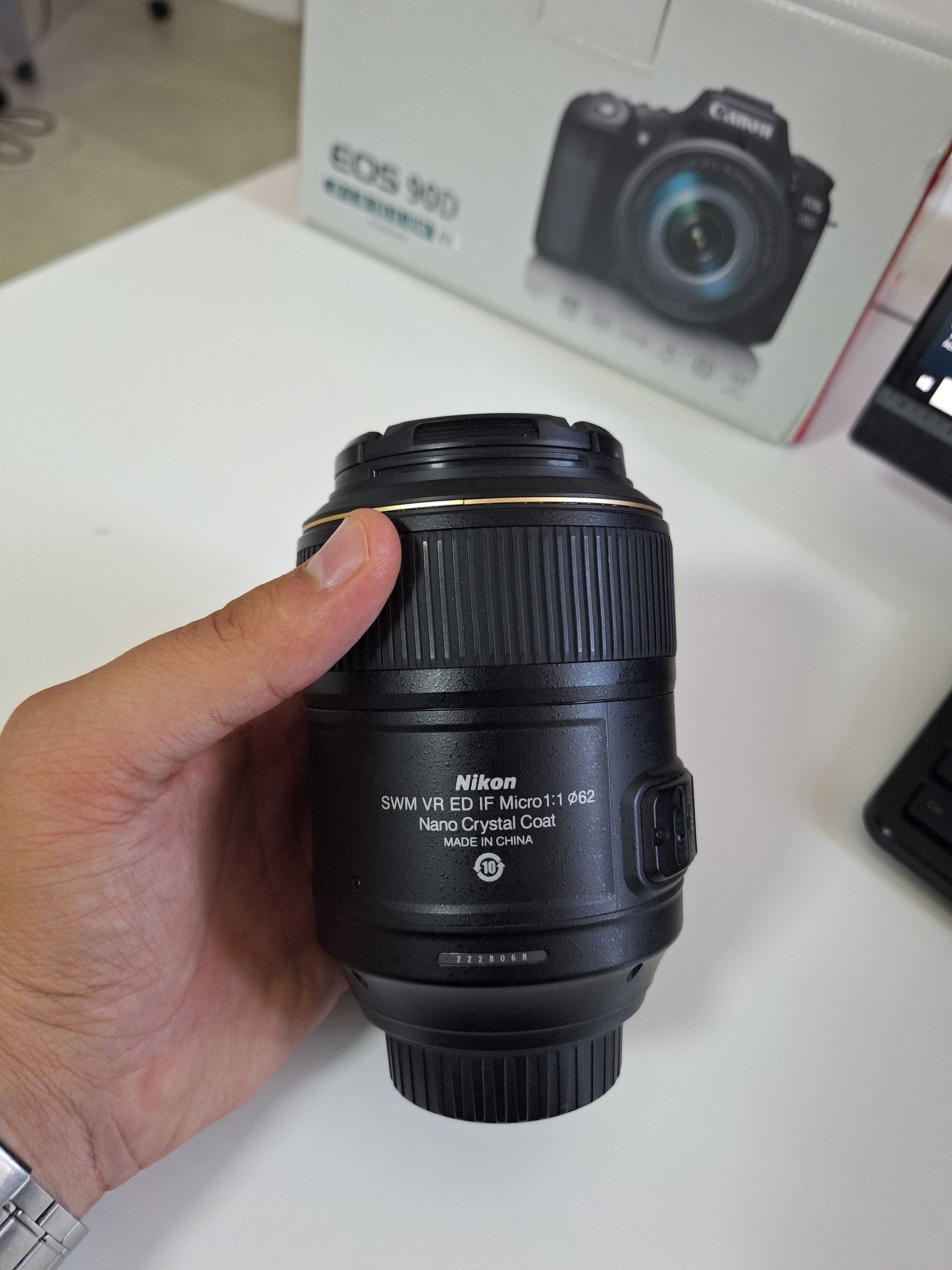 Nikon 105mm f/2.8G VR Micro AF-S | Stare impecabilă | Macro 1:1