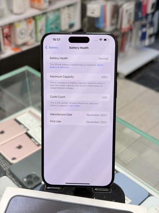 Apple iPhone 15 Pro Max 256GB Blue Titanium