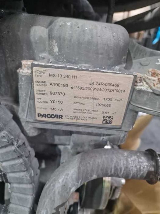 Motor DAF MX-13 340 H1/ piese camioane, dezmembrez camion