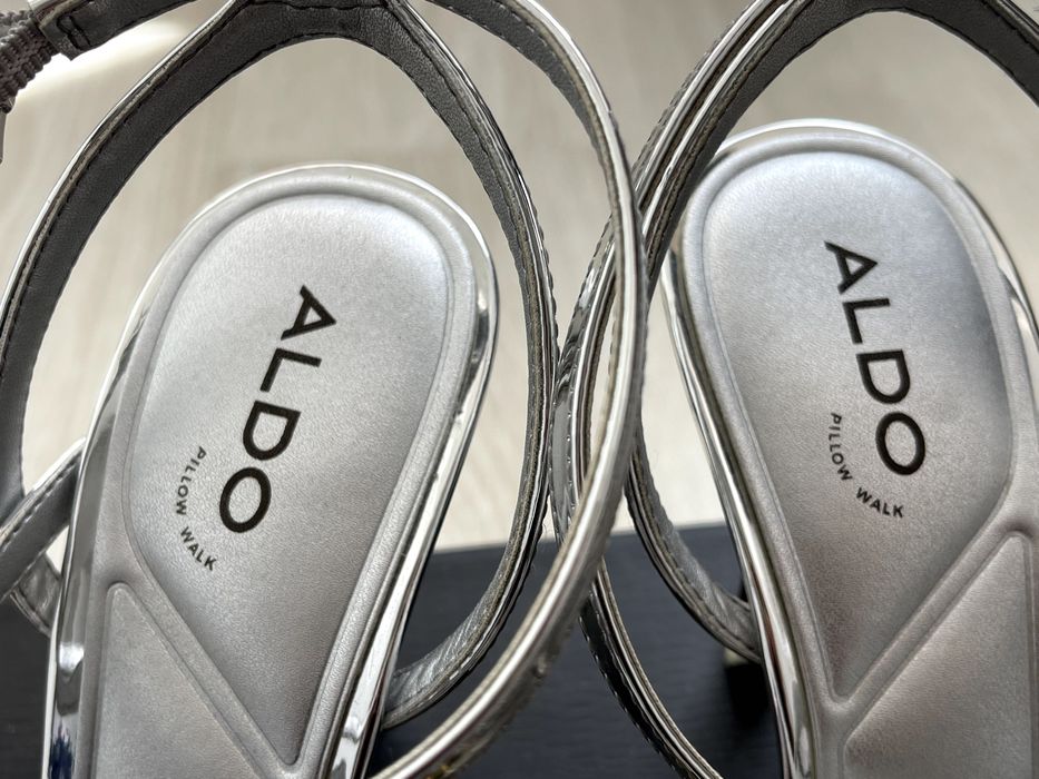 Sandale Argintii Aldo, marime 36