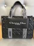 Дамска черна чанта Christian Dior