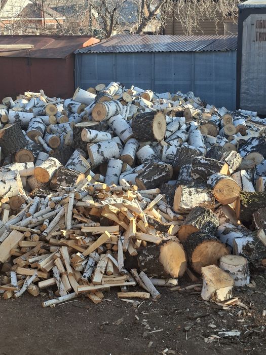 Дрова колотые чурками  береза