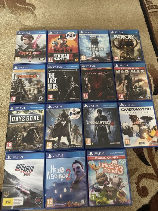 Vand jocuri ps4 la pret mic