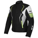 Geacă Moto PES 4 Sezoane Protecții Level 2, impermeabila, mesada iarna