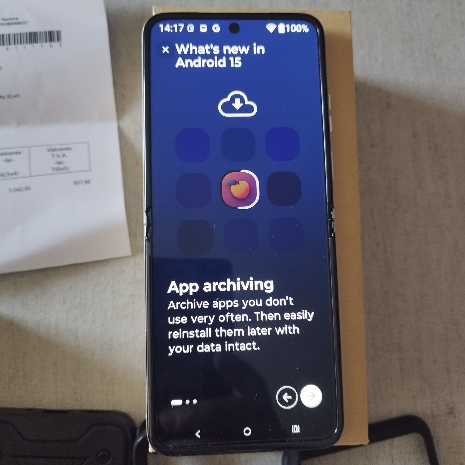 Motorola RAZR 40 Full box, garanție (8+8/256)