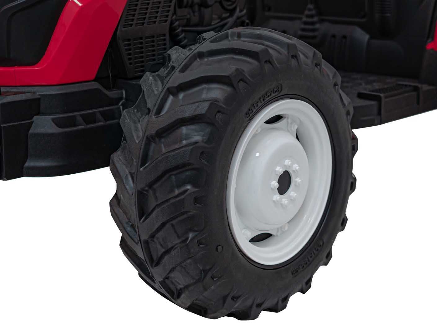 Masinuta eIectrica pt copii Autokids FARMER TRUCK GROW 1804 (306) Rosu