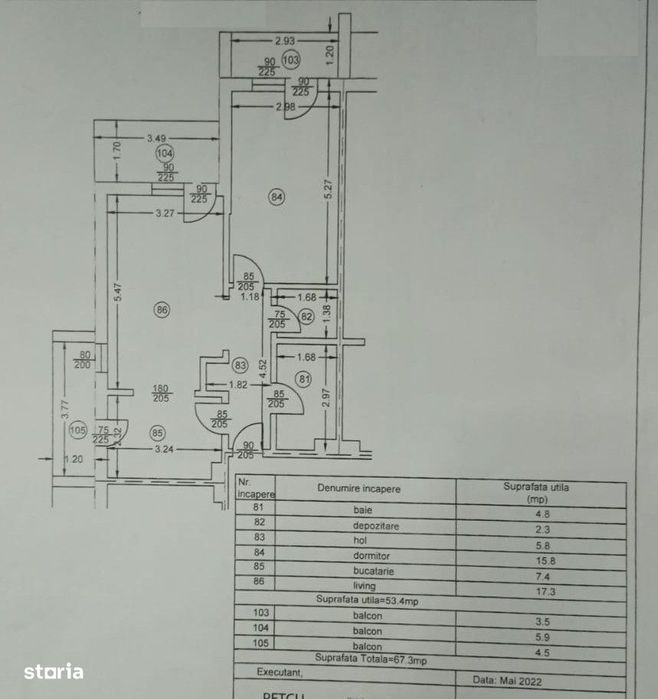 Vânzare apartament 2 camere – Ploiești, White Tower (Sud)