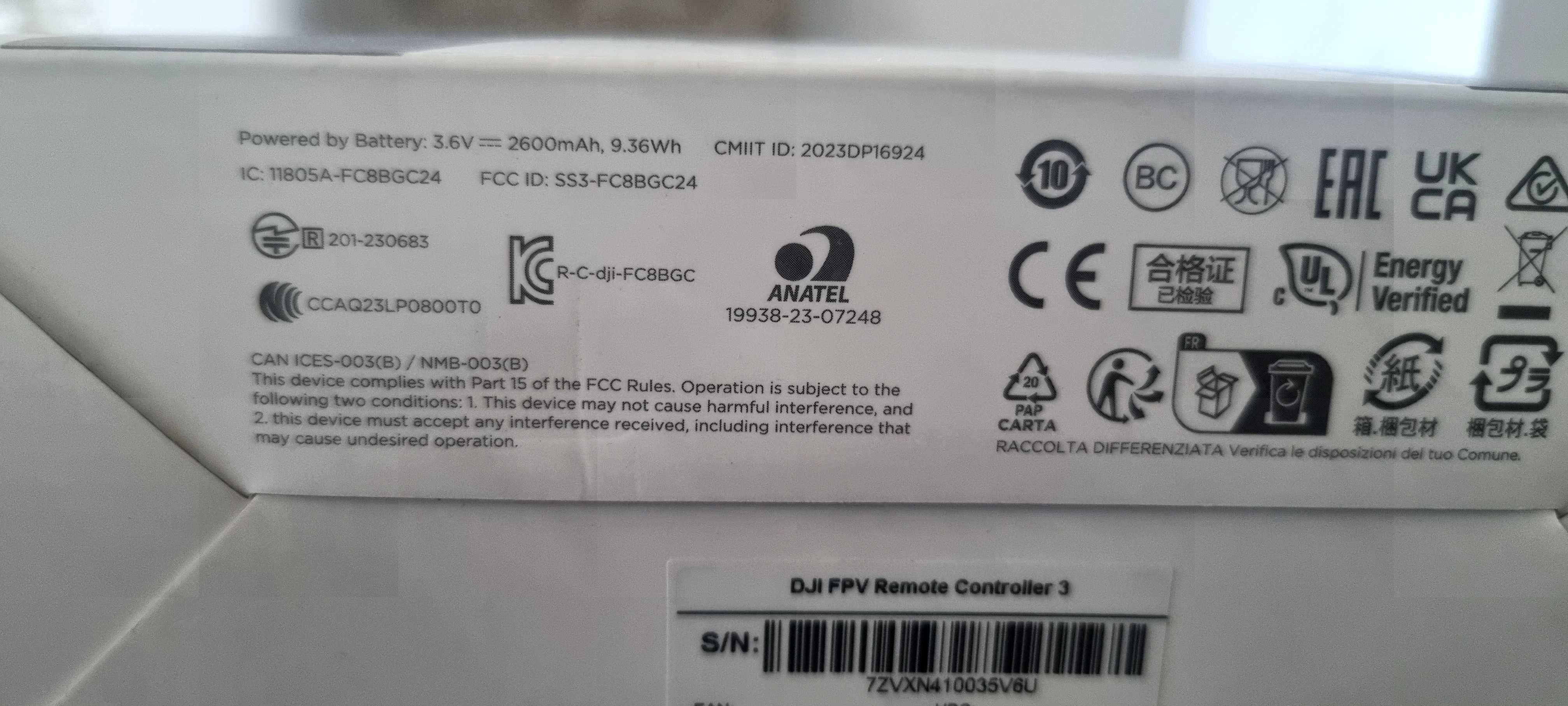 НОВ неотворен Drone dji AVATA 2 + dji FPV REMOTE CONTROLER 3