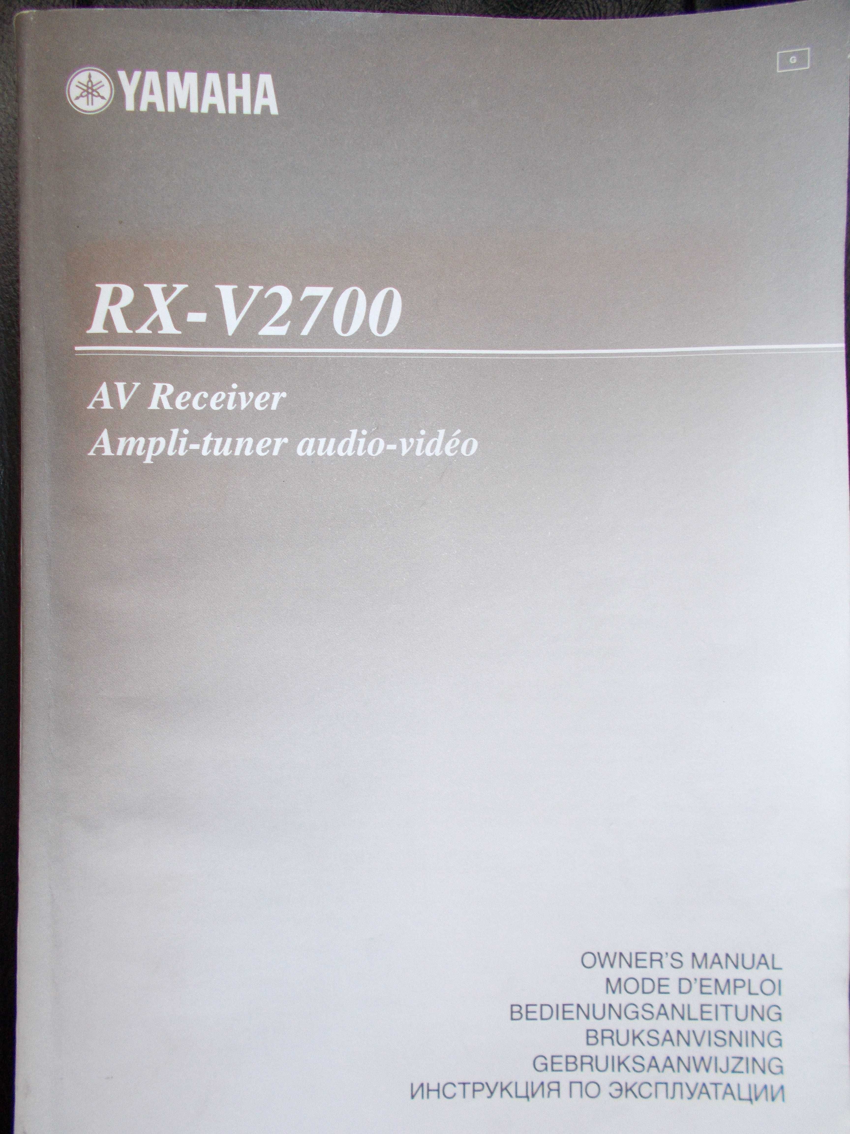 Amplificator / Receiver Yamaha RX-V2700