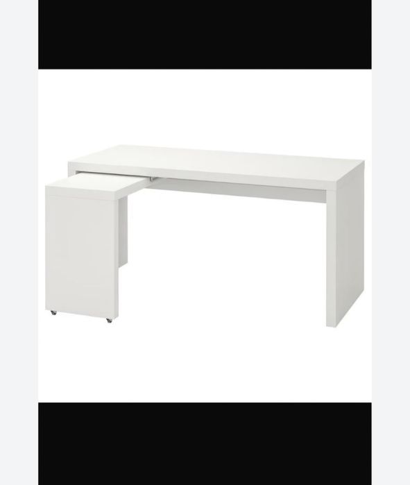 Birou ikea malm alb