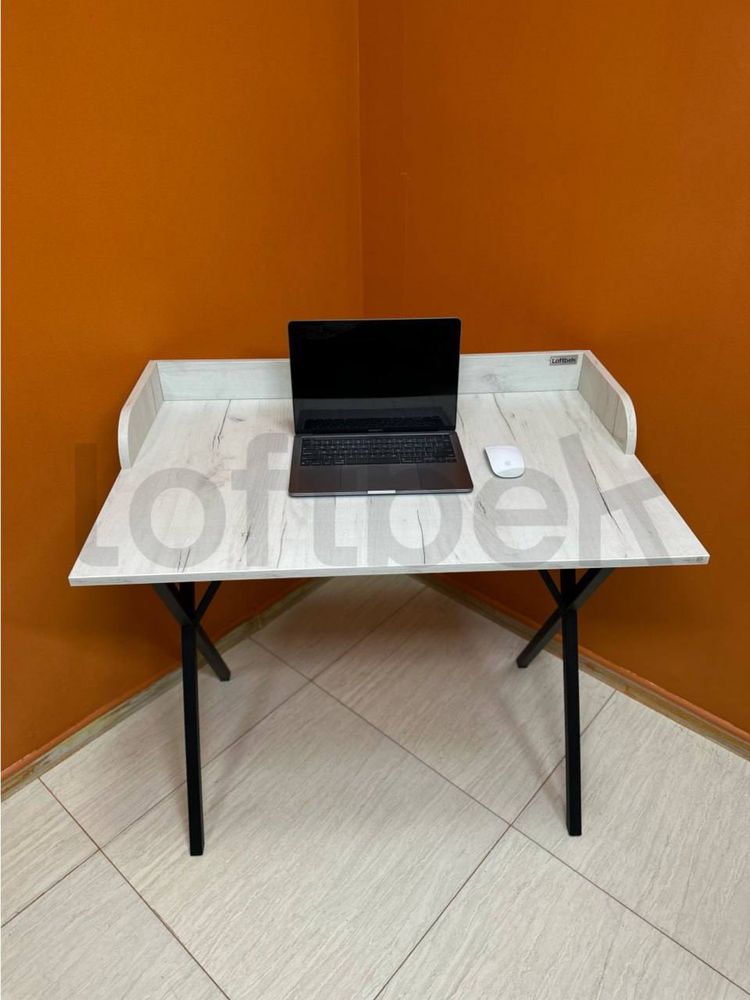 Birinchi qo’ldan ofis va uy uchun loft uslubidagi stol. Loftbek