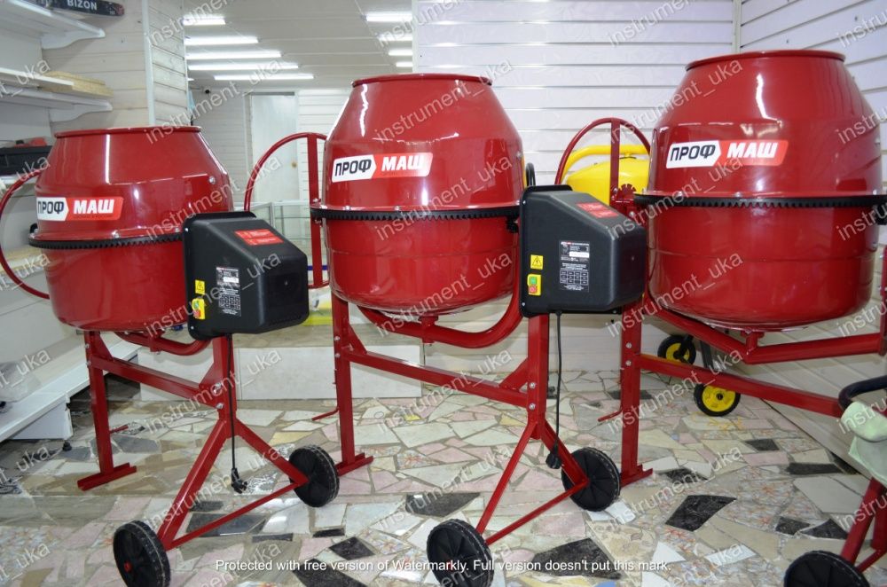 Бетоносмеситель ПРОФМАШ (бетономешалка)  140 литров