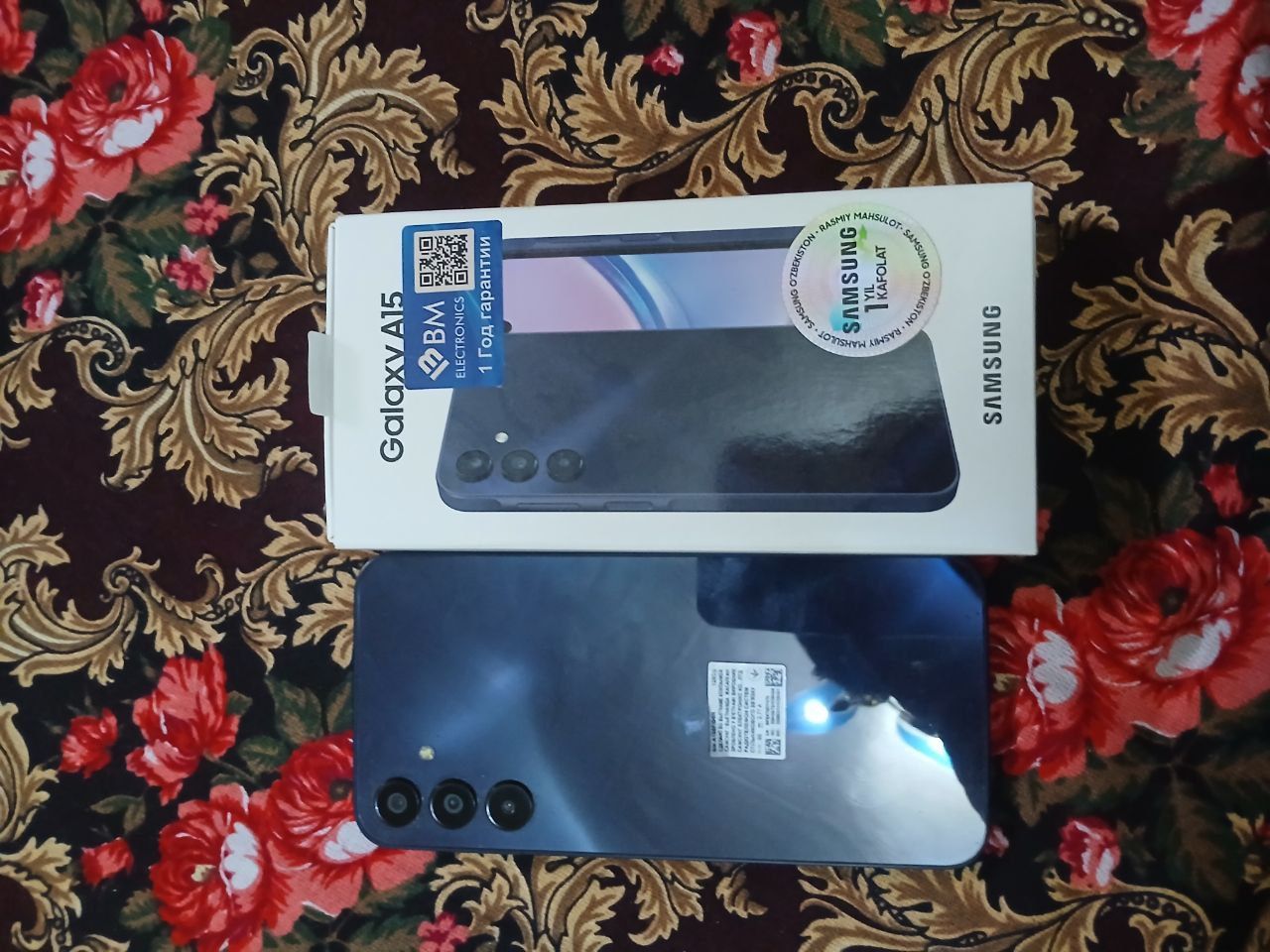 Samsung A15 + karobka, yangidek