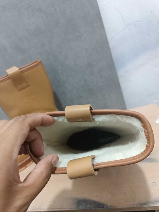 Рабочие сапоги зимние.