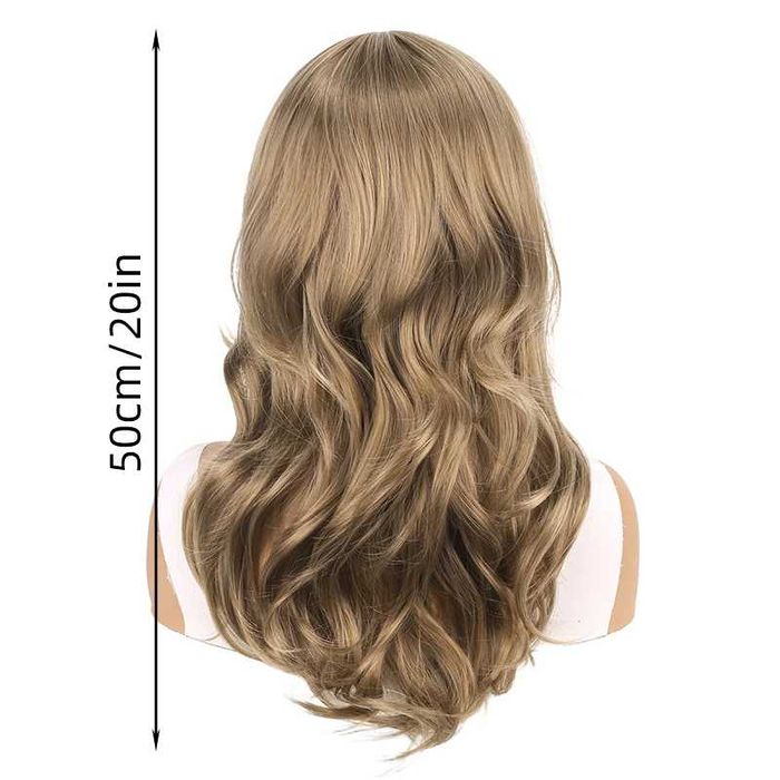 Парти хелоуин медено руса перука на път